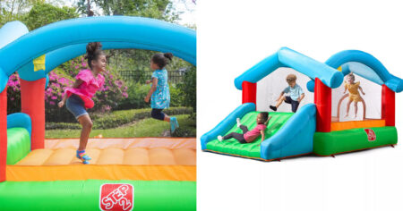 Step Play Yard Inflatable Bouncer