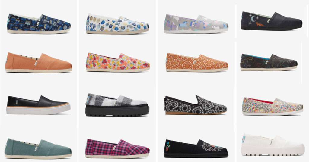 TOMS - WOMENS SHOES FROM ONLY $16.23 - The Freebie Guy®