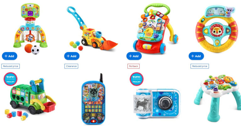 WALMART - VTECH TOYS ON CLEARANCE - The Freebie Guy®