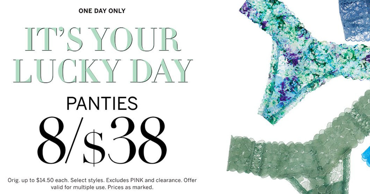 Victorias Secret Panty Deal