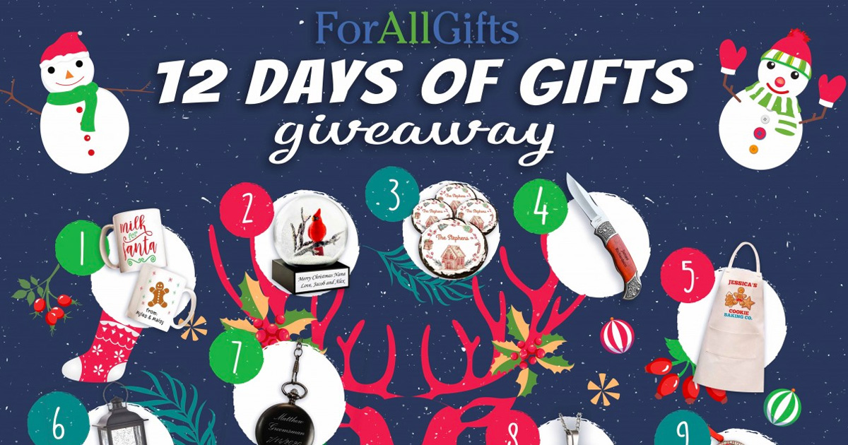 ForAllGifts 12 Days Of Gifts Giveaway The Freebie Guy®