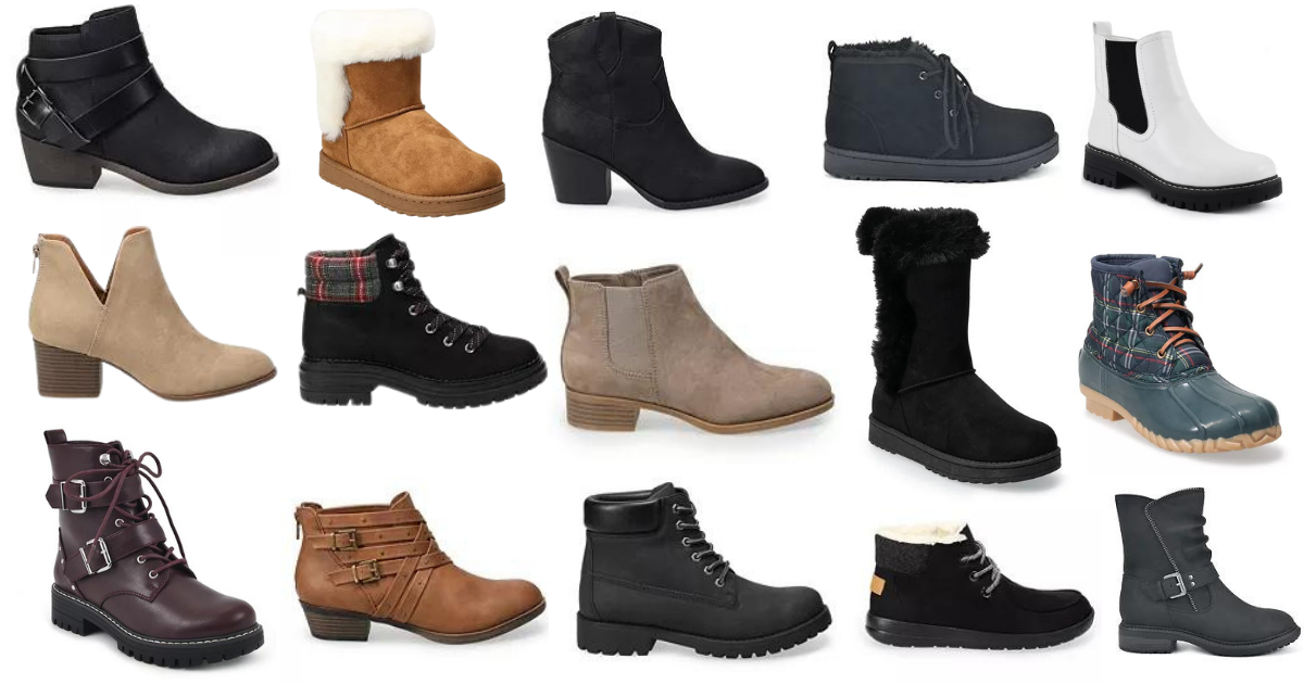 KOHL'S - WOMEN'S BOOTS FROM $13.99 - The Freebie Guy®