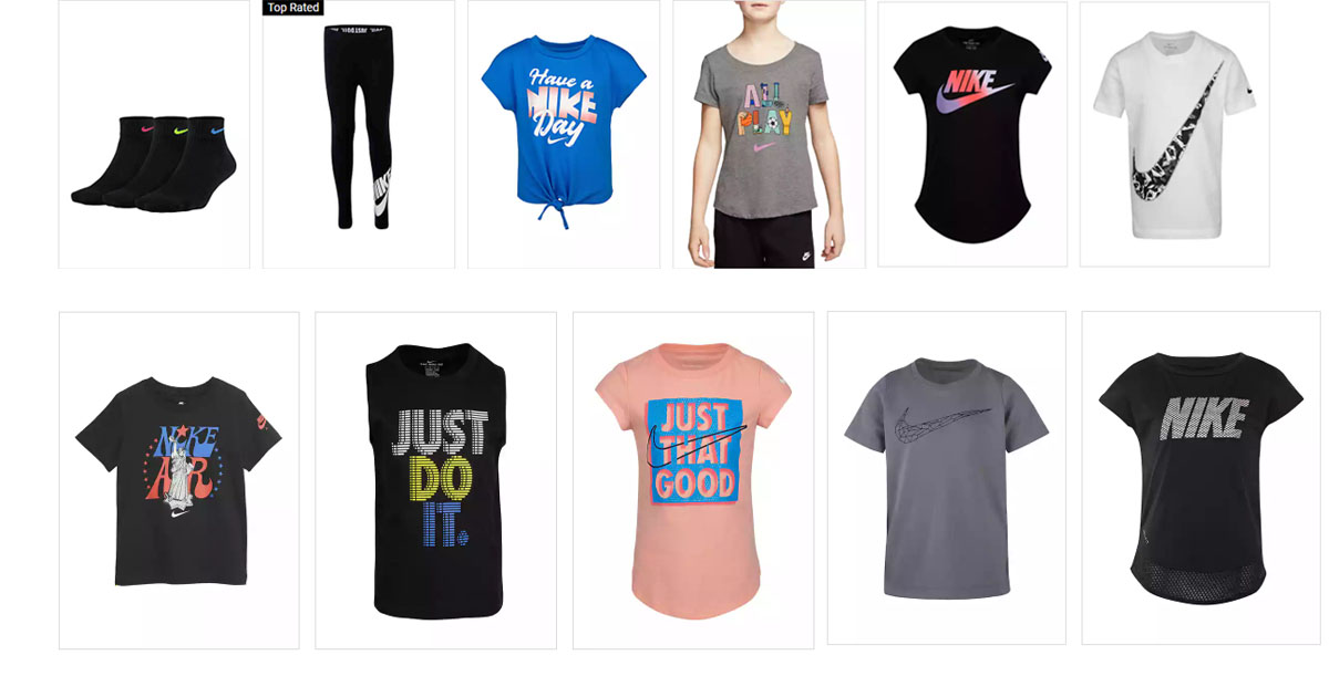 BELK - NIKE APPAREL CLEARANCE - The Freebie Guy®