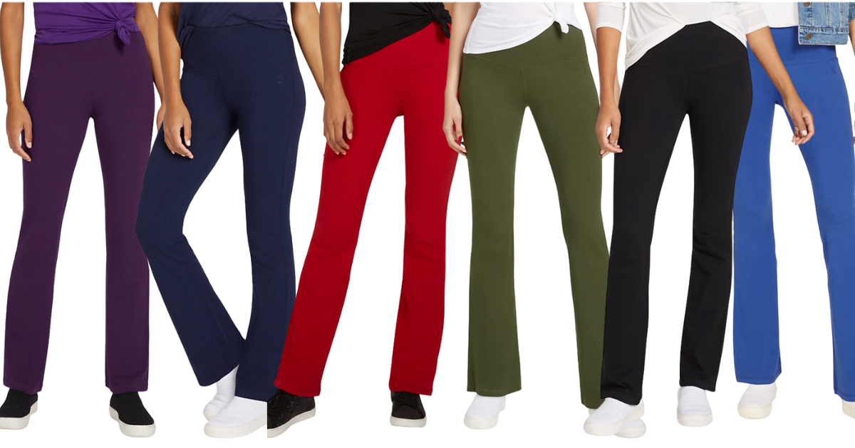 NEW YORK & CO - HIGH WAISTED BOOTCUT YOGA PANTS ONLY $12.99! - The ...