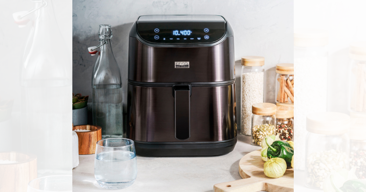 BEST BUY BELLA PRO SERIES 6 QT. DIGITAL AIR FRYER ONLY 54.99 The