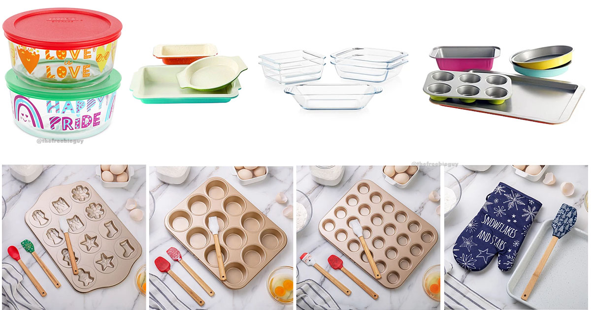 MACY'S SELECT BAKEWARE SETS ON SALE FROM 7.93 The Freebie Guy®