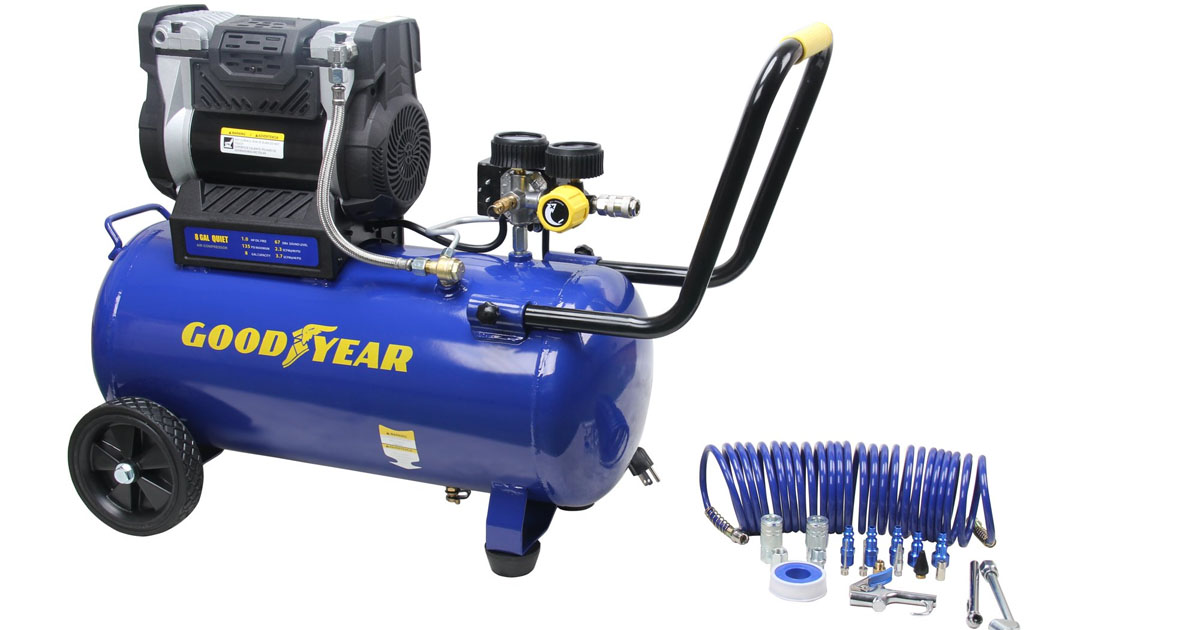 WALMART GOODYEAR AIR COMPRESSOR ONLY 89 The Freebie Guy® ️️️
