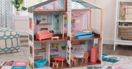 KidKraft Designed by Me Magnetic Makeover Wooden Dollhouse