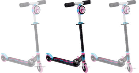 L O L Surprise Remix Soundtrack Kick Scooter with Wireless Music Speaker with Microphone for Kids