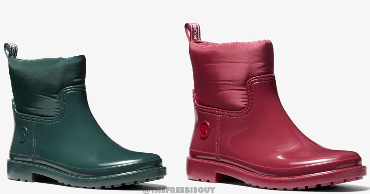 michael kors blakely rain boots