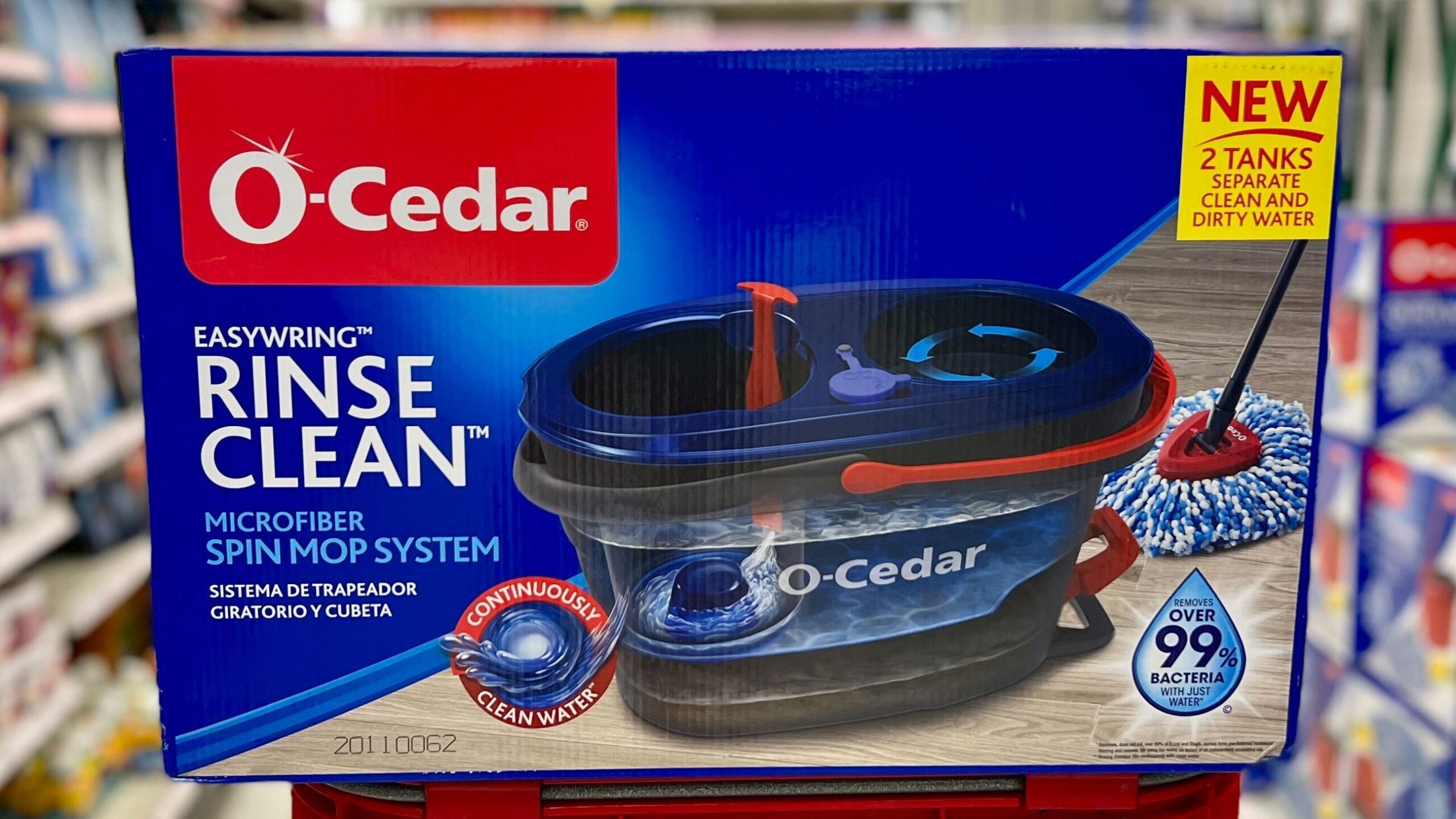 O-cedar Easywring Rinseclean Spin Mop & Bucket System : Target