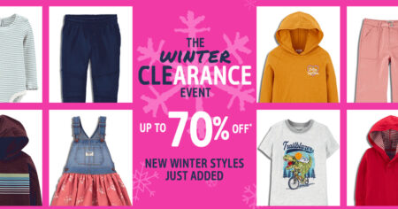 Winter Clearance Event Osh Kosh