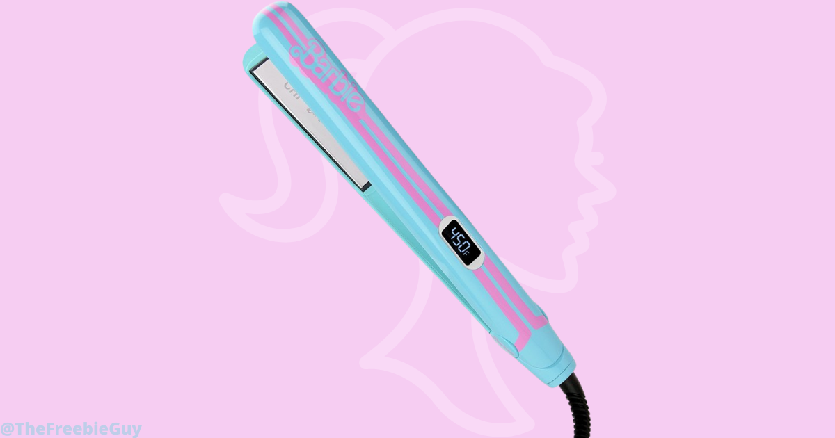 barbie flat iron