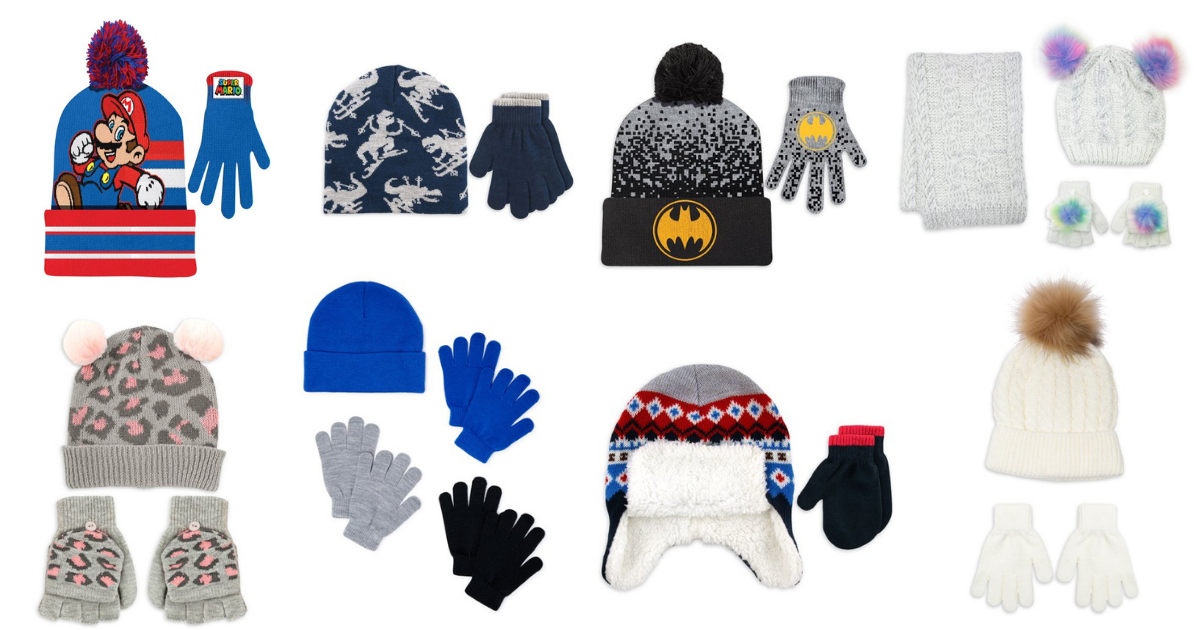 hat and glove sets