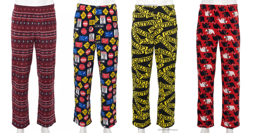 mens pj pants