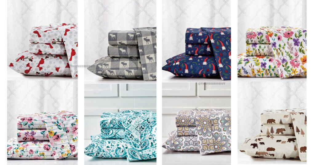 ZULILY 4PC SHEET SETS ONLY 16.79 The Freebie Guy®