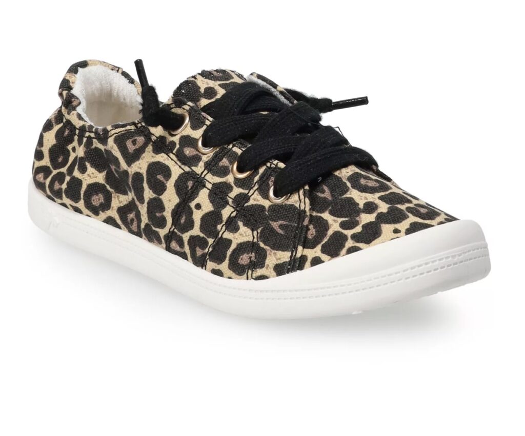 cheetah print SO® Redwood Women's Sneakers