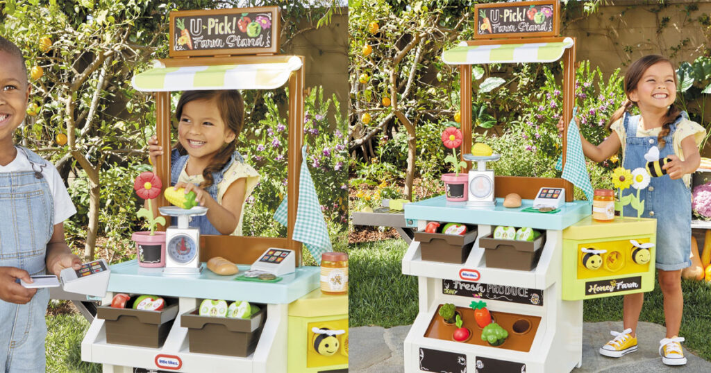 Little Tikes in Garden to Table Market