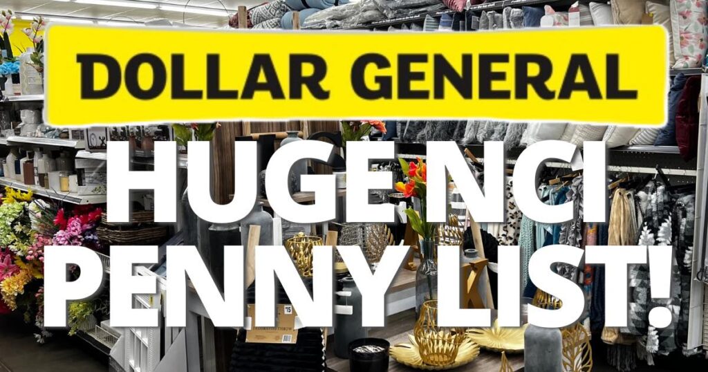 Dollar General NCI Penny List February 8, 2022 - The Freebie Guy®