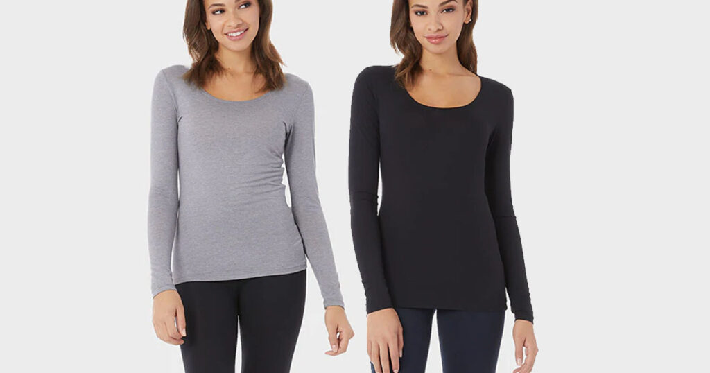 WOMENS PACK ULTRA LIGHT BASELAYER SCOOP TOP