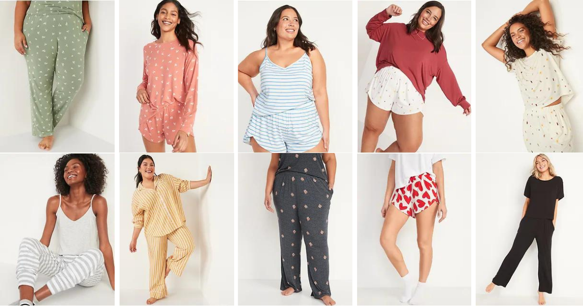 OLD NAVY - TODAY ONLY 50% OFF ALL WOMEN'S PAJAMAS - The Freebie Guy® ️️️