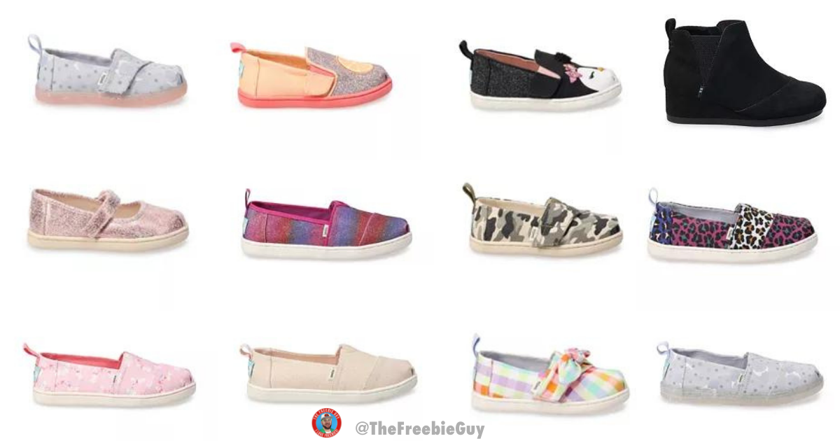 toms girls sale kohls