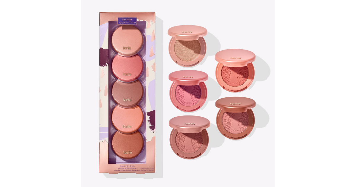 Amazonian clay cheek set