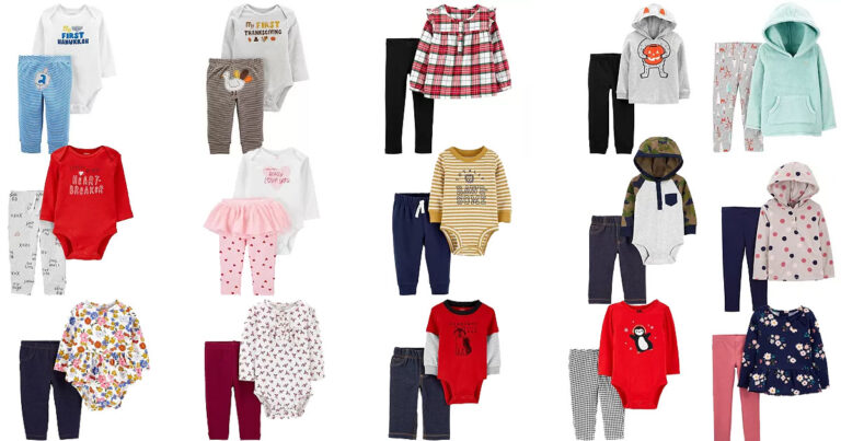 KOHL'S - CARTERS 2 PIECE SETS FROM $4.90 - The Freebie Guy®