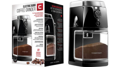 Chefman Coffee Grinder Electric Burr Mill
