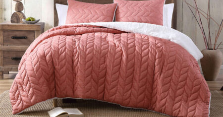 Coleman Cable Knit Comforter Set