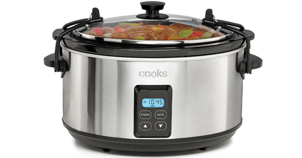 JC Penney - Cooks 5QT Programmable Slow Cooker Only $29 - The Freebie Guy®