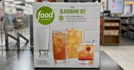 Food Network Glassware Set scaled