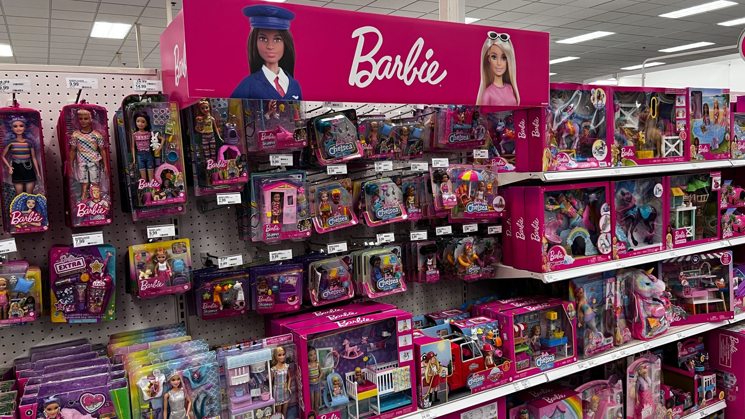 Target barbie shop sale