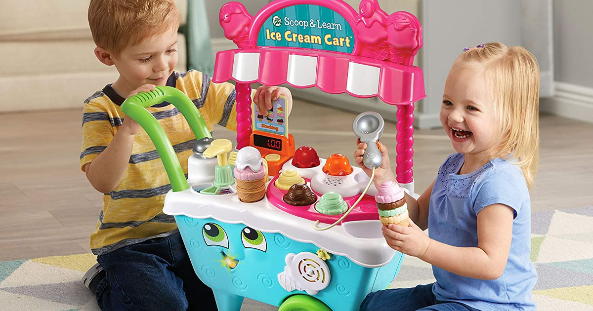 AMAZON LEAPFROG SCOOP & LEARN ICE CREAM CART ONLY 25.19 The