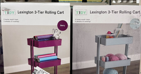 Lexington Tier Rolling Cart Michaels scaled