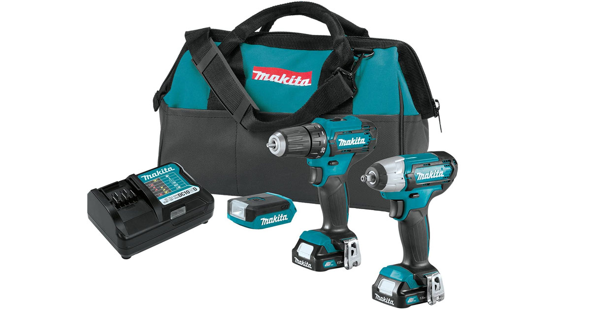 Makita CT V max CXT Lithium Ion Cordless Pc Combo Kit Ah