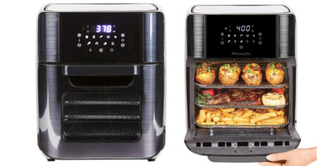 PowerXL Air Fryer Home Pro – Extra Large Quart Air Fryer Oven Multi Cooker