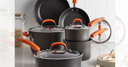 Rachael Ray Hard Anodized Piece Cookware Set