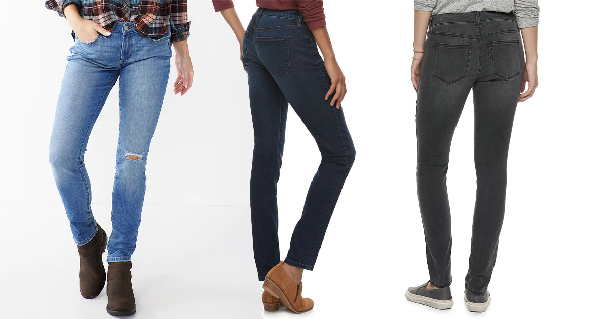 KOHL'S - WOMEN'S SONOMA SKINNY JEANS ONLY $16.99 - The Freebie Guy®