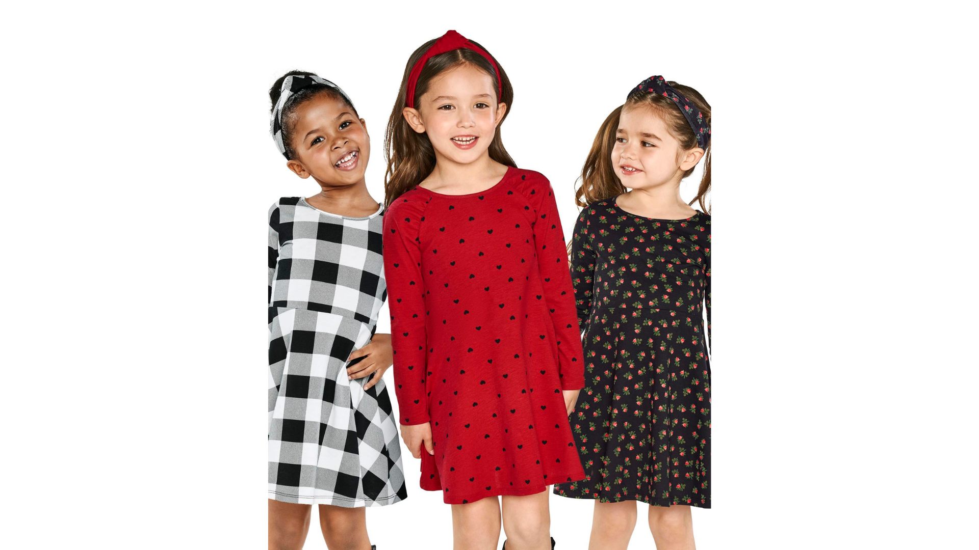 Toddler Girls Print Skater Dress Pack