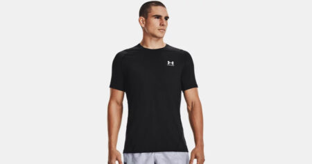 Under Armour Mens HeatGear Short Sleeve T Shirt