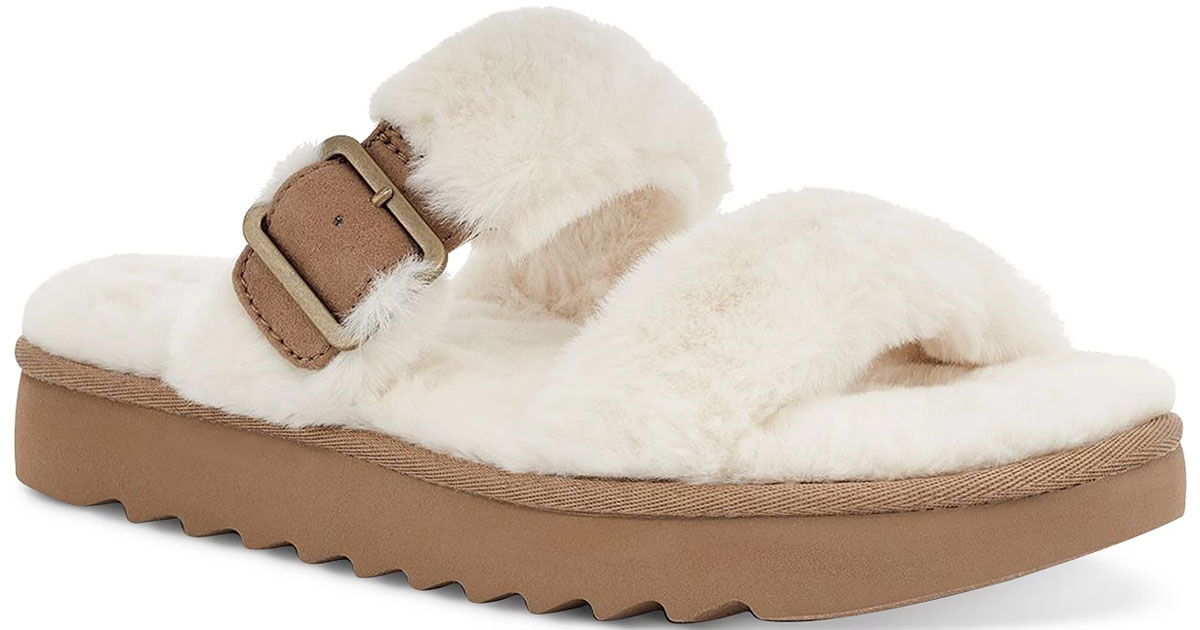 MACY'S - KOOLABURRA BY UGG FURR-AH SLIPPER SANDALS ONLY $27 - The ...