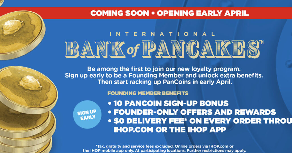 Free Pancakes or More at iHop The Freebie Guy Freebies, Penny