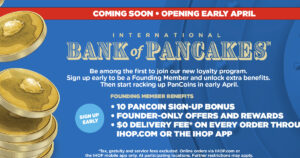 bank of pancakes