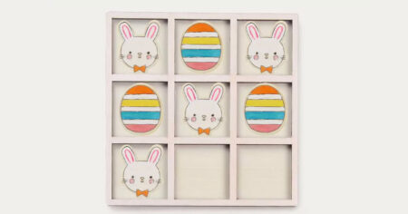 easter tic tac toe