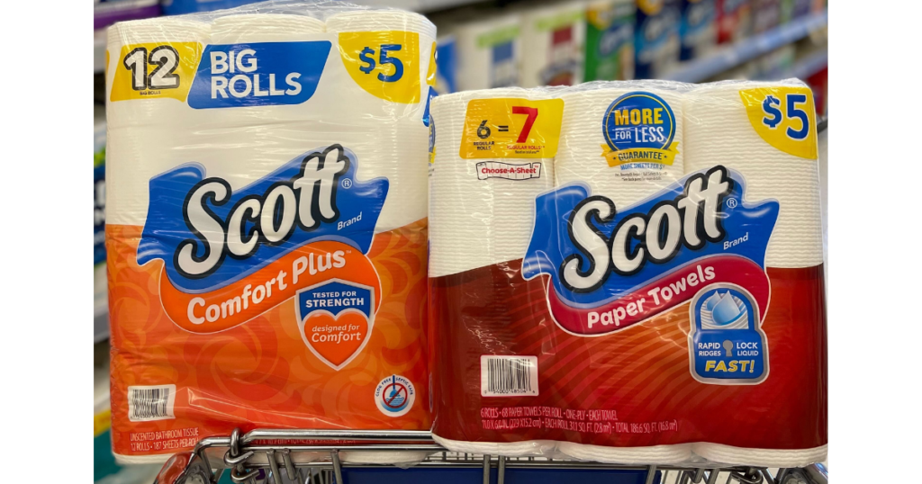 Walgreens - Scott Toilet Paper & Paper Towels 4 For $12.60 - The ...