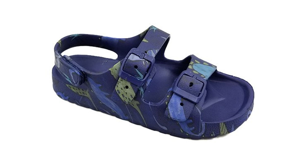 Chulis Navy Camo Slingback Sandal