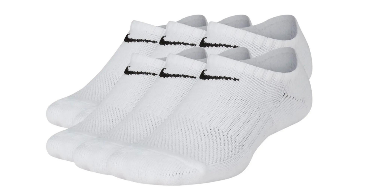 Everyday Cushioned No Show Socks Pack of