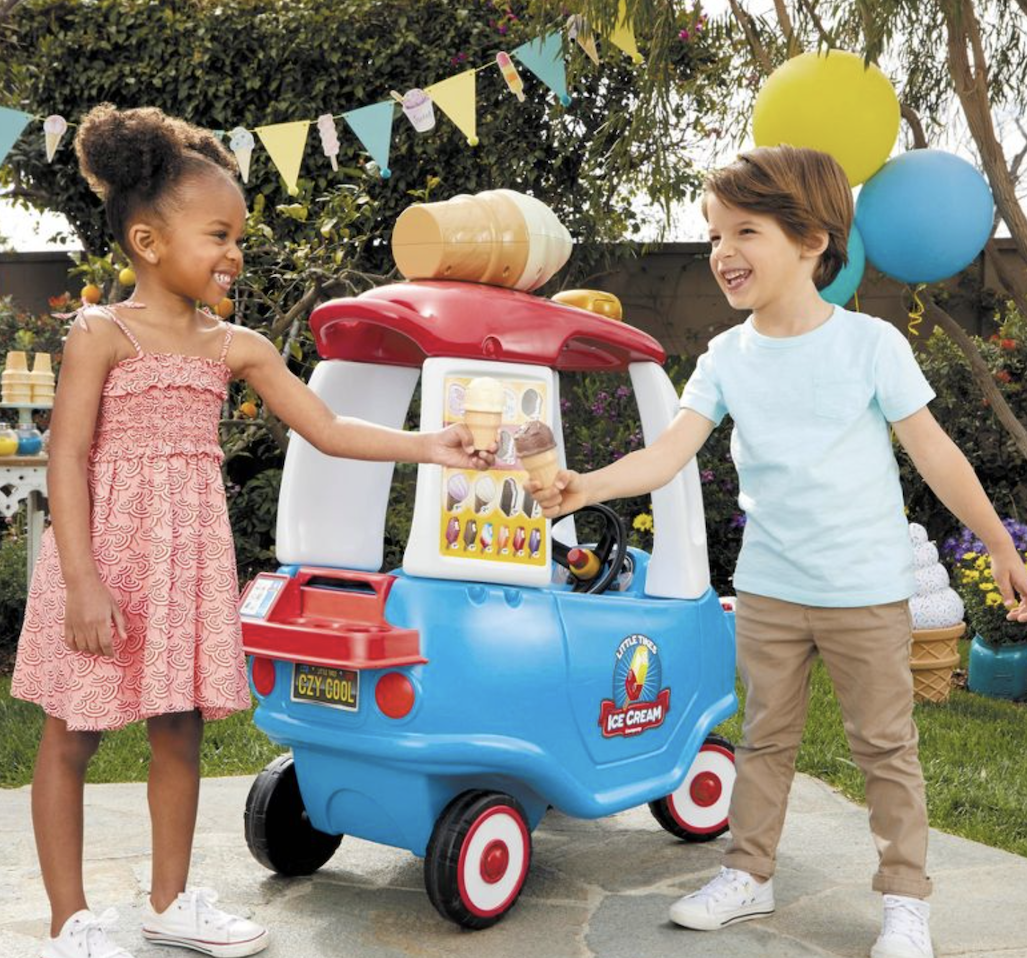 Target and Amazon - Little Tikes Cozy Ice Cream Truck Ride-On $82.99 ...