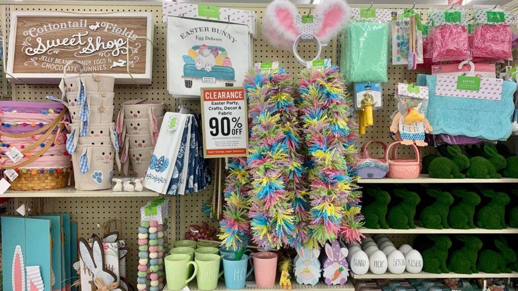 Hobby Lobby Easter Clearance is now 90 off The Freebie Guy®